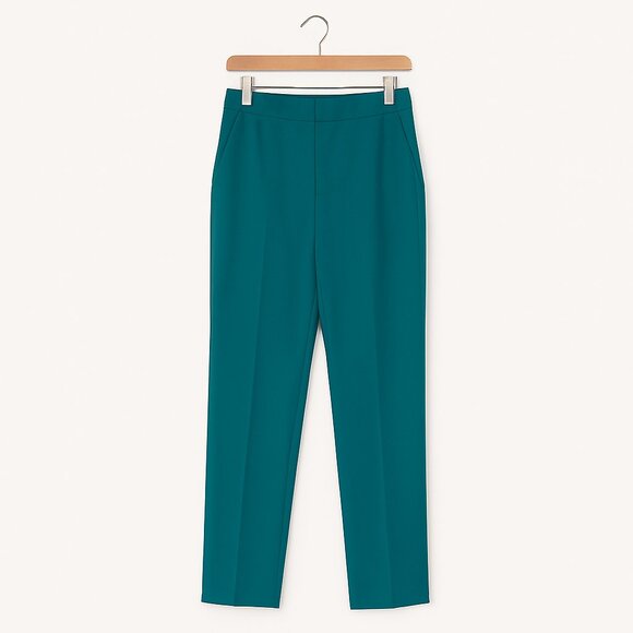 ZARA | Blue Cigarette Pants - Women’s Size 4 - Picture 1 of 6